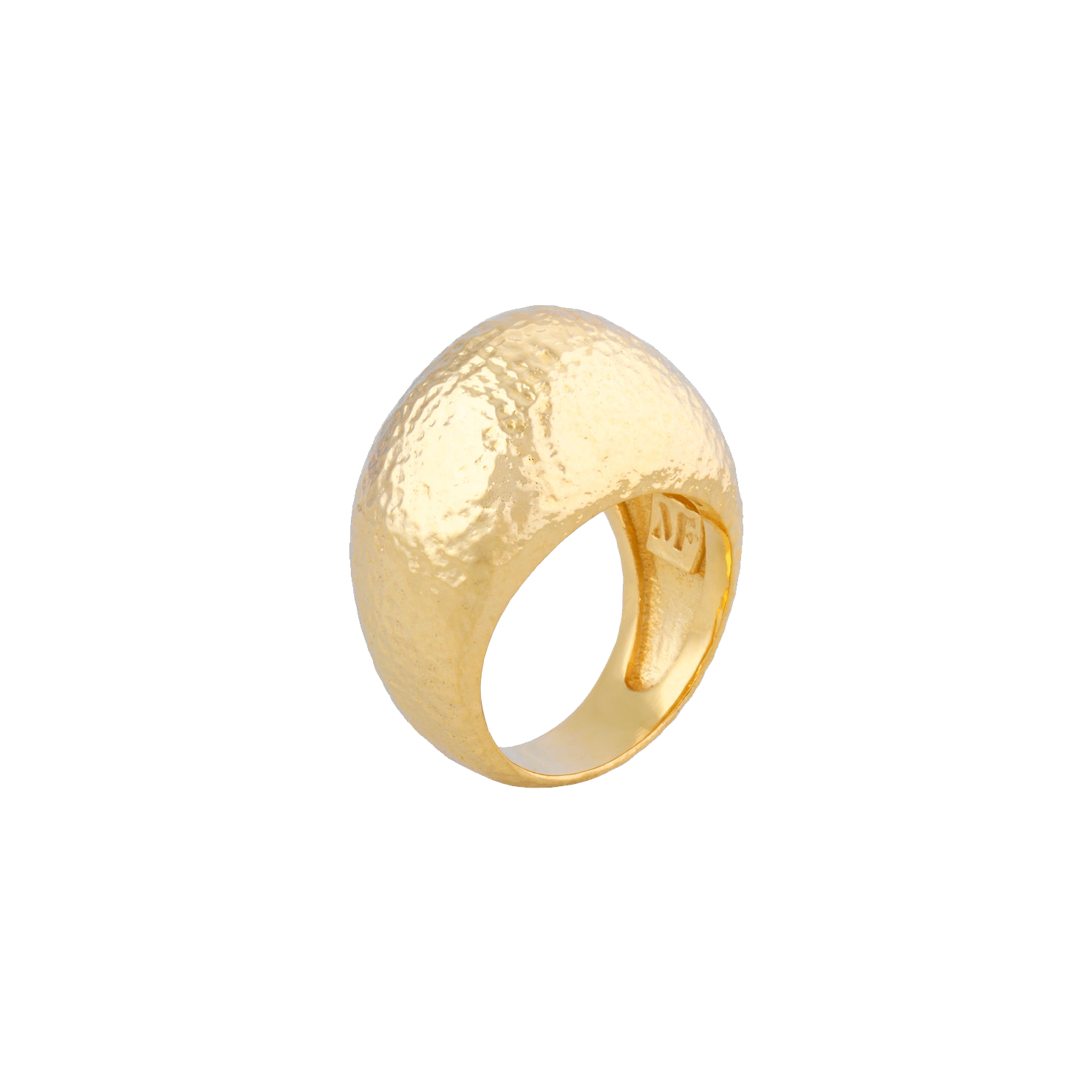 Large Golden Allegory Ring