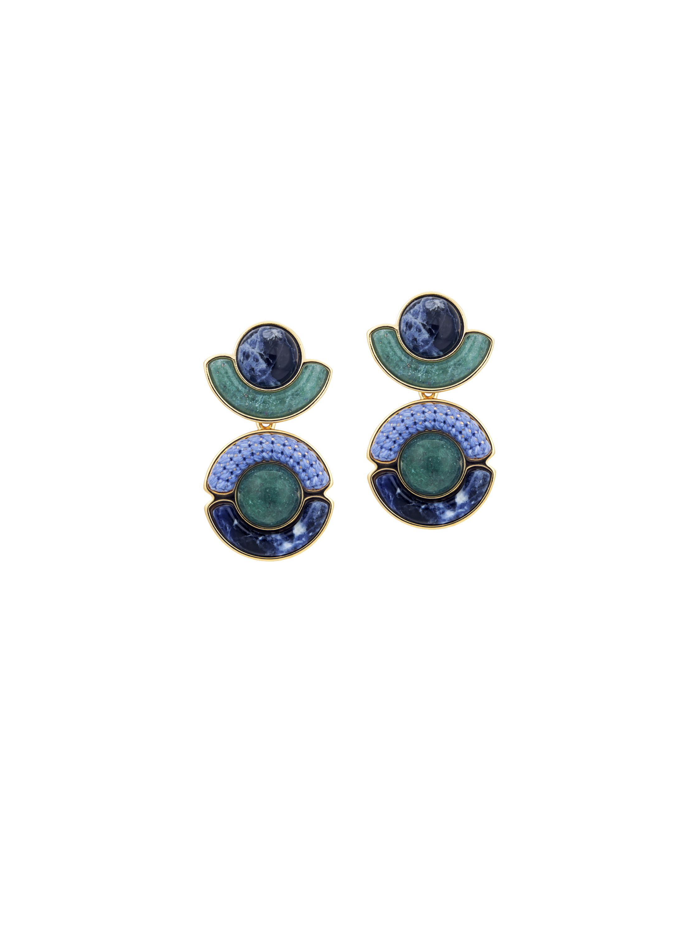 Harmony Earrings - Blue