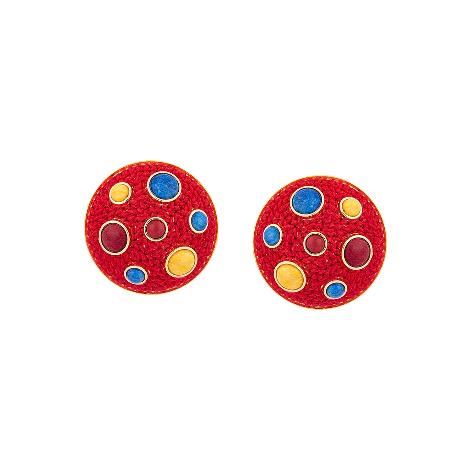 Red Cosmo Earrings