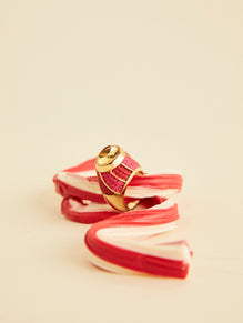 Lolly Ring - Red and Pink