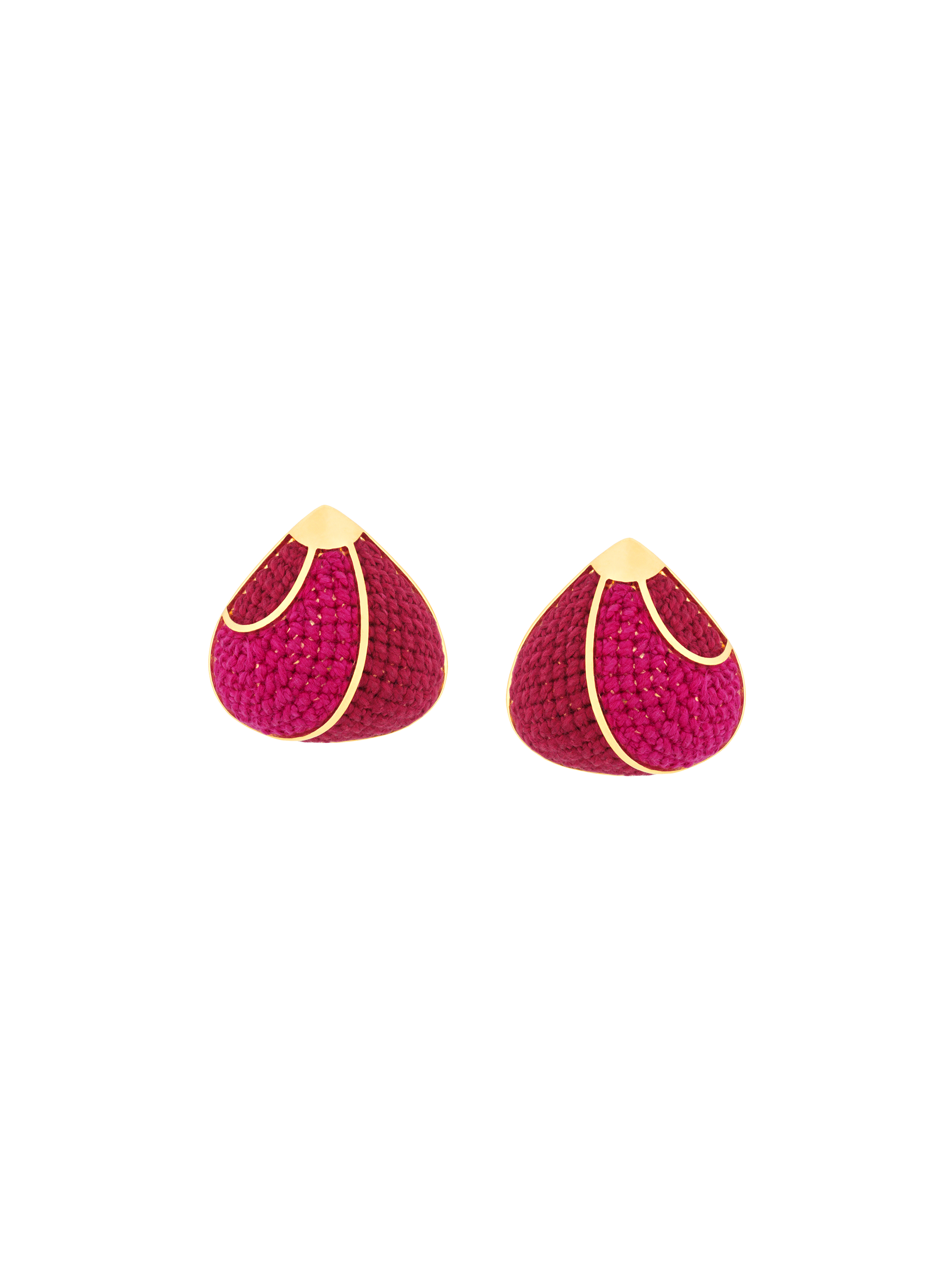 Suspiro Earrings - Red and Pink